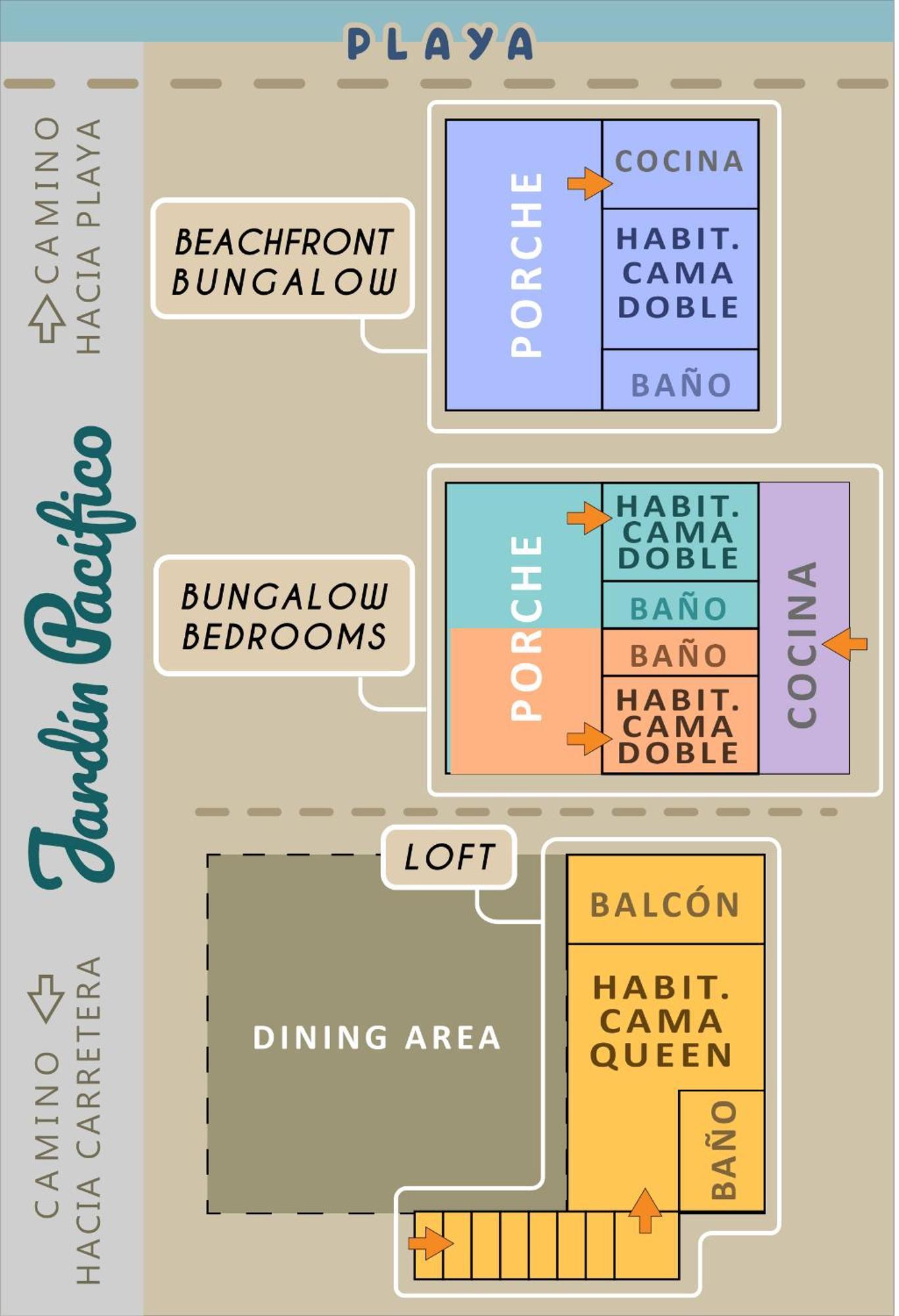 卡诺阿 Jardin Pacifico酒店 外观 照片
